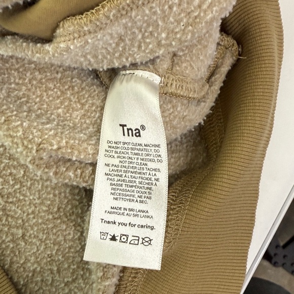 TNA CozyAF Fleece in Tan - Picture 8 of 8